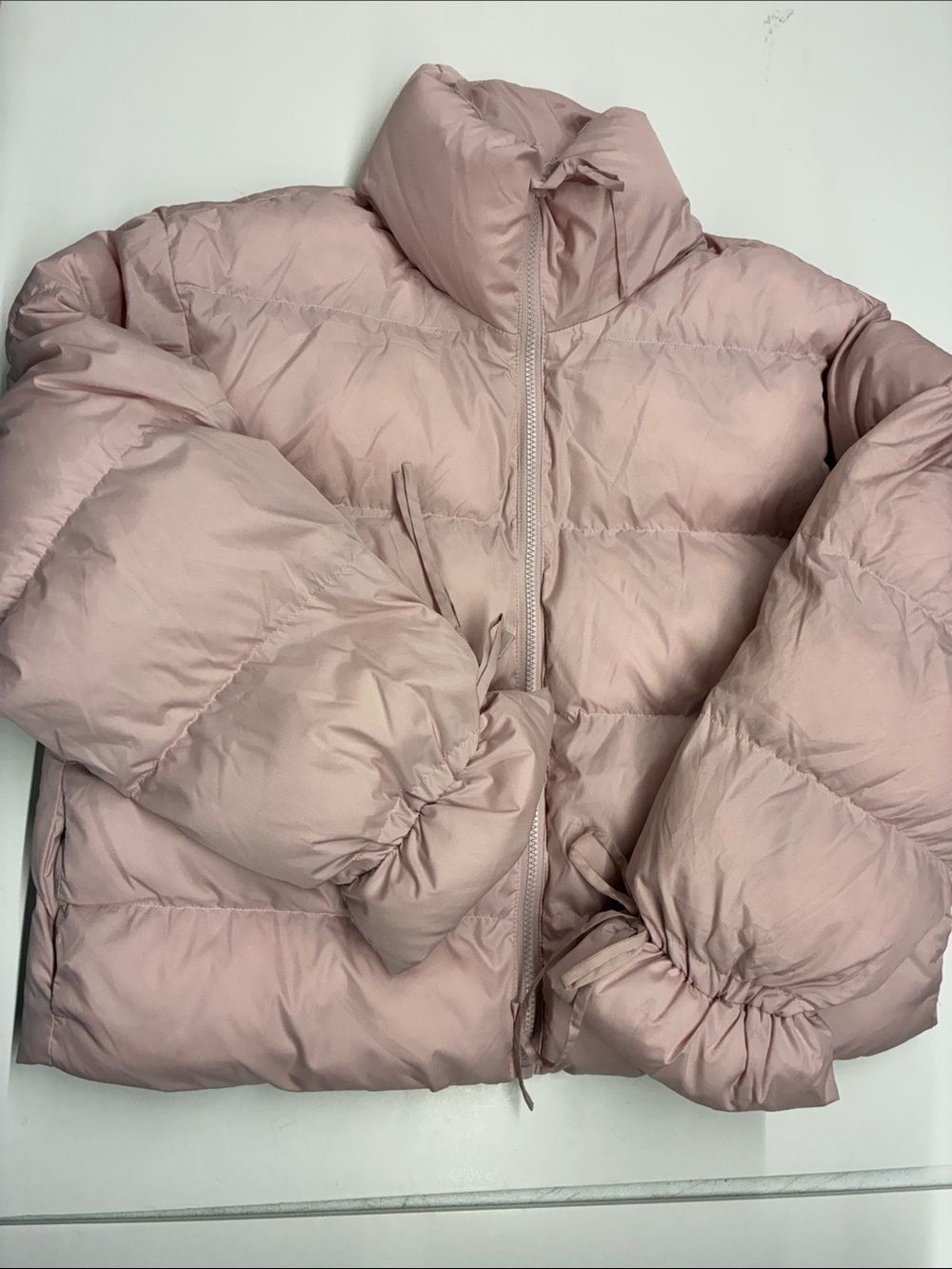 NEW Wild Fable Puffer Jacket with Bows Size Large